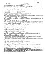 hä vµ tªn hä vµ tªn líp 10a3 §ò kióm tra 1tiõt phçn tr¾c nghiöm khoang trßn vµo c©u tr¶ lêi ®óng câu 1 nguyên tử của nguyên tố x có 11 electron ở các obitan p nguyên tố x là a na b f c br d cl câu 2