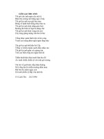 gởi lại cho anh gởi lại cho anh tôi gởi cho anh ngàn cây trút lá đêm thu sương mờ trăng ngả về tây tôi gởi lại anh cơn gió heo may đông về lạnh buốt tiếng chày bản xa tôi gởi lại anh chút nắng giao ho