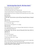 Giải Hóa 8 bài 45: Bài thực hành 7