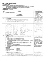 unit 4 school education system lesson plan – grade 12 – preiod 44 teacher võ tiền giang unit 8 life in the future a reading lesson objectives by the end of the lesson students will be able to und