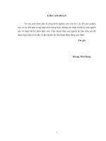 (Luận án tiến sĩ file word) Quản trị rủi ro lãi suất tại ngân hàng thương mại cổ phần công thương Việt Nam