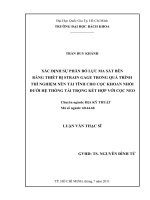 Xác định sự phân bố lực ma sát bên bằng thiết bị strain gage trong quá trình thí nghiệm nén tải tĩnh cho cọc khoan nhồi dưới hệ thống tải trọng kết hợp với cọc neo 
