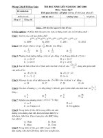 phoøng gdñt ñoàng xuaân thi hoïc sinh gioûi naêm hoïc 2007 2008 phoøng gdñt ñoàng xuaân thi hoïc sinh gioûi naêm hoïc 2007 2008 moân toaùn lôùp 9 thôøi gian laøm baøi 120 phuùt khoâng keå thôøi gia