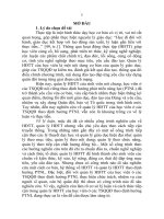 Tóm tắt luận án Tiến sĩ: Quản lý hoạt động thực tập của học viên ở các trường sĩ quan quân đội theo định hướng phát triển năng lực