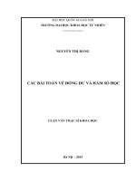 Các bài toán về đồng dư và hàm số học 