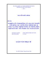 Nghiên cứu ảnh hưởng của ma sát âm đối với móng cọc dưới công trình nhà 10 tầng và công trình tương tự trong điều kiện đất sét yếu ở khu vực nam sài gòn 