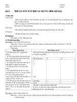 tuaàn tuaàn n soaïn tieát 6 n daïy baøi 6 tính xaùc suaát xuaát hieän caùc maët cuûa ñoàng kim loaïi a muïc tieâu 1 kieán thöùc bieát caùch xaùc ñònh xaùc suaát xuaát hieän cuûa moät vaø 2 söï kieän