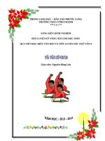 SKKN rèn luyện kỹ năng nói cho học sinh qua tiết đọc hiểu văn bản và tiết luyện nói  ngữ văn 9 