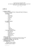 toång quan vaên hoïc vieät nam qua caùc thôøi kì lòch söû nội dung ra đề môn văn kỳ thi olympic truyền thống 30 4 lần thứ xiv tổ chức tại tp hồ chí minh lớp 10 i nội dung chính 1 phần văn văn học v