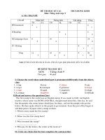 đề thi học kỳ i 1 thcs dong khoi môn tiếng anh lớp 9 a ma trận đề chủ đề nhận biết thông hiểu vận dụng tổng tn tl tn tl tn tl ipronounced 4 1 4 1 iireading 4 2 4 2 iiilanguage focus 8 2 16 4 24