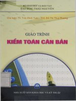 Giáo trình kiểm toán căn bản  