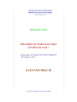 Điều khiển tắc nghẽn mạng MPLS cơ chế FATE và FATE+ 