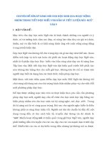 chuyên đề rèn kỹ năng nói cho học sinh qua hoạt động nhóm trong tiết đọc hiểu văn bản và tiết luyện nói  ngữ văn 9 