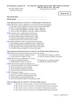 Đề thi tốt nghiệp THPT Quốc Gia môn Tiếng Nga hệ 3 năm 2012-2013 mã đề 759