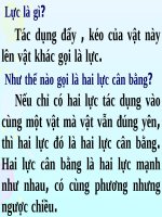 truong th va thcs phuong ninh phung hiep hau giang lực là gì tác dụng đẩy kéo của vật này lên vật khác gọi là lực như thế nào gọi là hai lực cân bằng nếu chỉ có hai lực tác dụng vào cùng một vật m