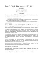 Task 3 topic discussion – b1, b2 