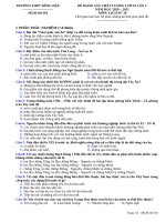 Lịch sử 10  mã đề 601 