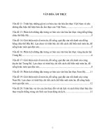 Đề cương ôn tập VĂN HÓA ẨM THỰC