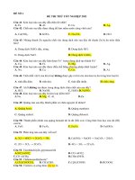 Tổng hợp đề thi thử môn Hóa lớp 12 bán sát và phát triển đề minh họa của bộ có đáp án chi tiết (tiền nhiều cũng không mua được)
