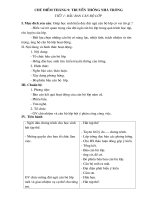 chñ ®ióm th¸ng 9 truyòn thèng nhµ tr­êng tiõt 1 bçu ban c¸n bé líp i môc ®ých yªu cçu gióp häc sinh hióu ®­îc ®éi ngò c¸n bé líp cã vai trß g× hióu vai trß quan träng cña ®éi ngò c¸n bé líp trong qu