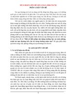 Một số biện pháp xây dựng trường học an toàn phòng, tránh tai nạn thương tích cho trẻ trong trường mầm non 