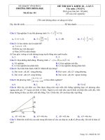 TOÁN 10 mã đề 101 