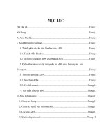 mục lục axxitnucleic và sinh tổng hợp prôtêin mục lục đặt vấn đề trang 3 nội dung trang 5 a acid nuclêic trang 5 i acid đêôxiribô nuclêic trang 5 1 thành phần và cấu trúc hóa học của adn trang 5 1 1 t