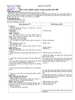 ngày soạn 11 trương thị thu hiền trường tiểu học trần cao vân bình định bắc huyện thăng bình tỉnh q nam ngày soạn 11 04 2010 ngày dạy 12 04 2010 tëp ®äc h¬n mét ngh×n ngµy vßng quanh tr¸i ®êt i môc ®ý