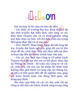 Khóa luận tốt nghiệp kế toán tiêu thụ và xác định kết quả kinh doanh tại công ty cổ phần gạch tuynen huế 