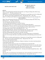 Bộ 5 đề thi giữa HK2 môn Lịch Sử 11 năm 2021 có đáp án Trường THPT Đoàn Kết