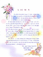 Khóa luận tốt nghiệp kế toán tiền lương và các khoản trích theo lương tại công ty cổ phần sản xuất thương mại quyết thành 