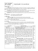 “ truyeän kieàu” cuûa nguyeãn du a muïc tieâu 1 kieán thöùc hs naém ñöôïc nhöõng neùt chuû yeáu veà cuoäc ñôøi con ngöôøi söï nghieäp cuûa nguyeãn du naém ñöôïc coát truyeän nhöõng giaù trò cô baûn