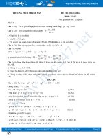 Bộ 5 đề thi chọn HSG môn Toán lớp 6 trường THCS Thanh Vân