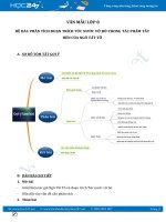 Phân tích đoạn trích Tức nước vỡ bờ trong tác phẩm Tắt đèn của Ngô Tất Tố