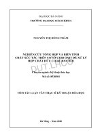Nghiên cứu tổng hợp và biến tính chất xúc tác trên cơ sở CeO2 để xử lý hợp chất hữu cơ dễ bay hơi.PDF