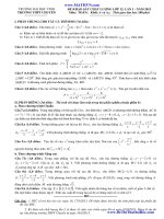 BỘ ĐỀ LUYỆN THI ĐH MÔN TOÁN