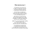 thơ tình hóa học 2 thơ tình hóa học 2 có một thời ai say mê học hoá a cộng b là phản ứng trung hoà m cộng n là phản ứng cháy nổ tái hợp thành valentine đầy hoa xúc tác noel ta sẽ thấy quà thêm sinh n