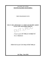 Tối ưu hóa hình học và thiết kế bộ điều khiển Fuzzy PID cho robot Delta.PDF