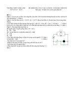 trường thpt tánh linh trường thpt tánh linh đề kiểm tra vật lý k11 cơ bản năm học 20092010 tổ vật lý – kcn thời gian 45 phút kể cả thời gian phát đề đề a câu 1 tại sao các xe bồn chở xăng dầu