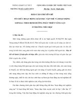 chuyên đề tổ chức hoạt động giáo dục tập thể và hoạt động gdngll theo định hướng phát triển năng lực ở trường tiểu học 