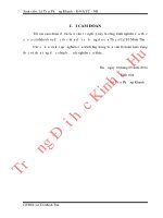 Khóa luận tốt nghiệp nghiên cứu các nhân tố ảnh hưởng đến sự lựa chọn ngân hàng của khách hàng cá nhân tại thành phố huế so sánh nhóm sử dụng một ngân hàng và nhóm sử dụng nhiều ngân hàng 