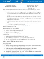 Đề cương ôn tập HK2 năm 2020 môn Ngữ Văn 9 - Trường THCS Nguyễn Du