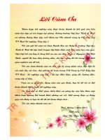 Khóa luận tốt nghiệp kế toán chi phí sản xuất và tính giá thành sản phẩm xây lắp tại chi nhánh công ty CP xây lắp TT huế xí nghiệp xây lắp 5 