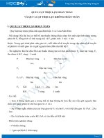 Chuyên đề trội lặn hoàn toàn và trội lặn không hoàn toàn Sinh học 9