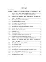 Đề tài hoàn thiện công tác kế toán thuế GTGT và thuế TNDN trong các doanh nghiệp XNK trên địa bàn tỉnh quảng ninh 