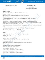 Bộ 5 đề thi chọn HSG môn Toán lớp 6 trường THCS Đan Hội