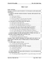 Đề tài giải pháp mở rộng tín dụng đối với doanh nghiệp nhỏ và vừa tại NHTMCP quốc tế VIB bank chi nhánh đống đa 