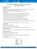 187 câu trắc nghiệm Dẫn xuất halogen - Ancol - Phenol Hóa 11 có đáp án