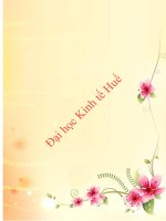 Khóa luận tốt nghiệp kế toán tập hợp chi phí sản xuất và tính giá thành sản phẩm tại công ty cổ phần vật tư nông nghiệp thừa thiên huế 