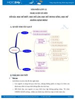 Nghị luận xã hội bàn về mục đích của học tập